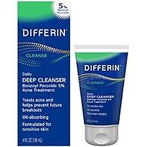 Differin cleanse daily deep cleanser