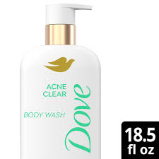 Dove acne clear body wash